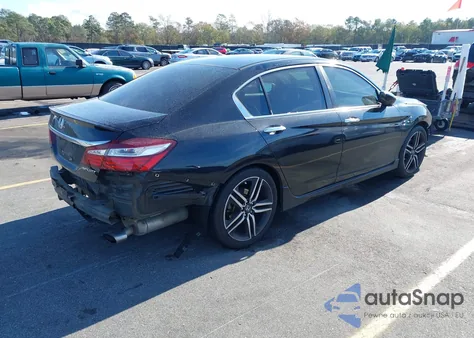 2017 Honda Accord Sport из США, поврежденный, VIN 1HGCR2F53HA050853